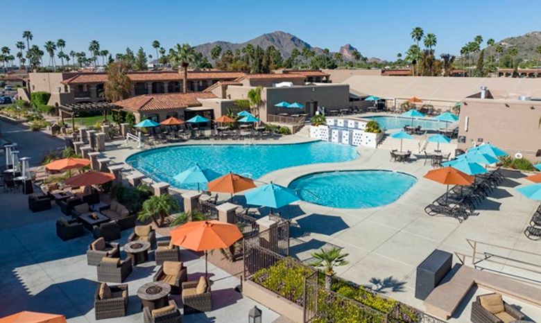 Main pool at the Scottsdale Plaza Resort & Villas