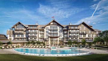 The Tribute Lakeside Resort in The Colony, Texas, opens in a few years. The Tribute Lakeside Resort in The Colony, Texas, opens in a few years.