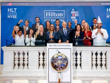 Hilton marks 10th anniversary of IPO