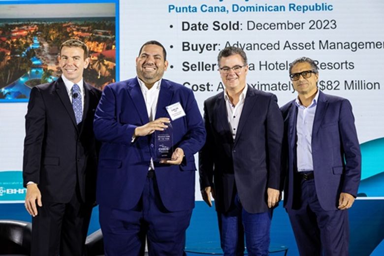 (from left): Jonathon Zink, The BHN Group, Carlos Ruiz, Advanced Asset Management; Manuel Diez Cabral, Alyon Global; Paul Weimer, Berkadia (from left): Jonathon Zink, The BHN Group, Carlos Ruiz, Advanced Asset Management; Manuel Diez Cabral, Alyon Global; Paul Weimer, Berkadia