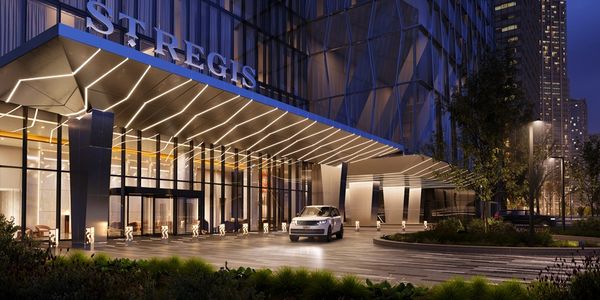 St Regis Chicago arrival