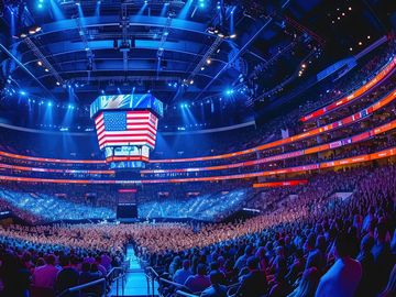 No joke: Political conventions bring short-term gains