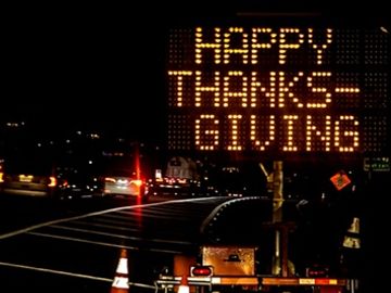 Thanksgiving travel no turkey