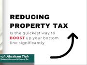 Abraham Tieh on why hotel owners need a property tax reduction strategy