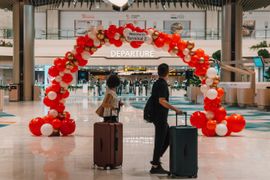Changi T2's back in full action