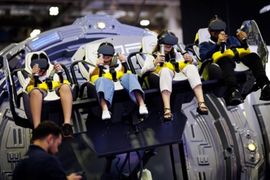 Rides, robotics and reality make for an amusing event