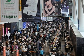 Conference delegates are now surging back into Asia