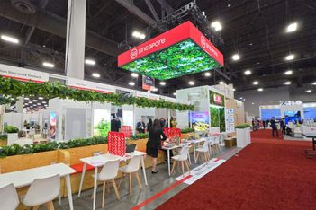 Singapore's pavilion at IMEX America sets new sustainability standards