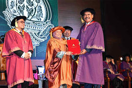 MyCEB’s Abdul Khani receives doctorate from National Academy of Arts