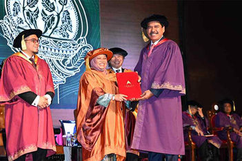MyCEB’s Abdul Khani receives doctorate from National Academy of Arts