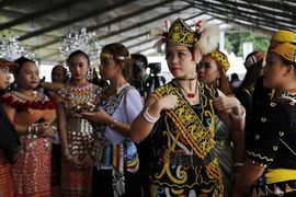 Ooo-haa! Community and culture alive at Sarawak booth