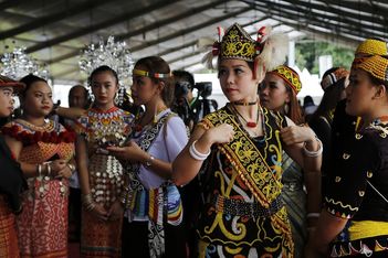 Ooo-haa! Community and culture alive at Sarawak booth