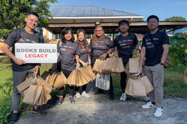BESarawak gives back with donation of 1,000 books