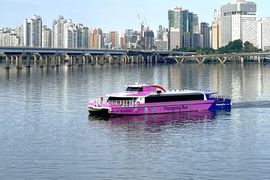 Cruise to conventions on Seoul’s new river ferry
