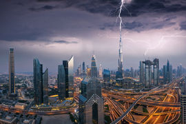 Dubai cleans up after record-breaking storm