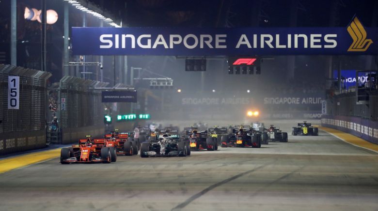 Singapore F1 2021 cancelled
