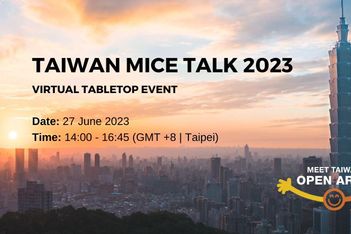 Don’t miss your chance to MEET TAIWAN with open arms