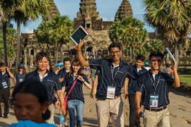 Hunt for treasure in a historic Angkor temple, anyone?