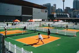 Pickleball serves up new play for Sydney corporate events