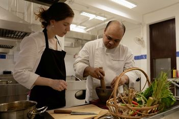Join a Laotian cooking class with a cause