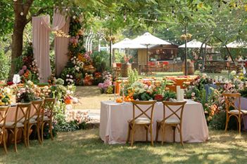 Corporate garden party affairs bloom in Vietnam hotels