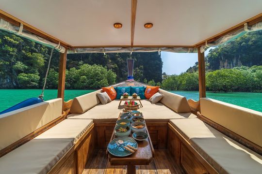 New longtail boat for The Banyan Tree Krabi