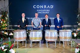 Grand opening for Conrad Singapore Orchard