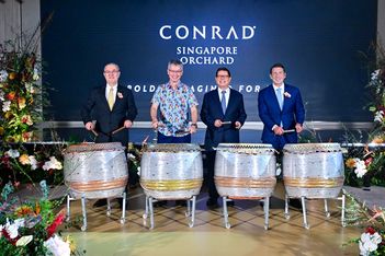 Grand opening for Conrad Singapore Orchard