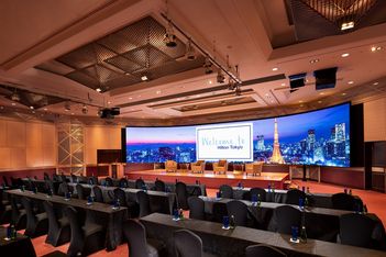 Hilton Tokyo has the largest LED screen of any hotels in Japan