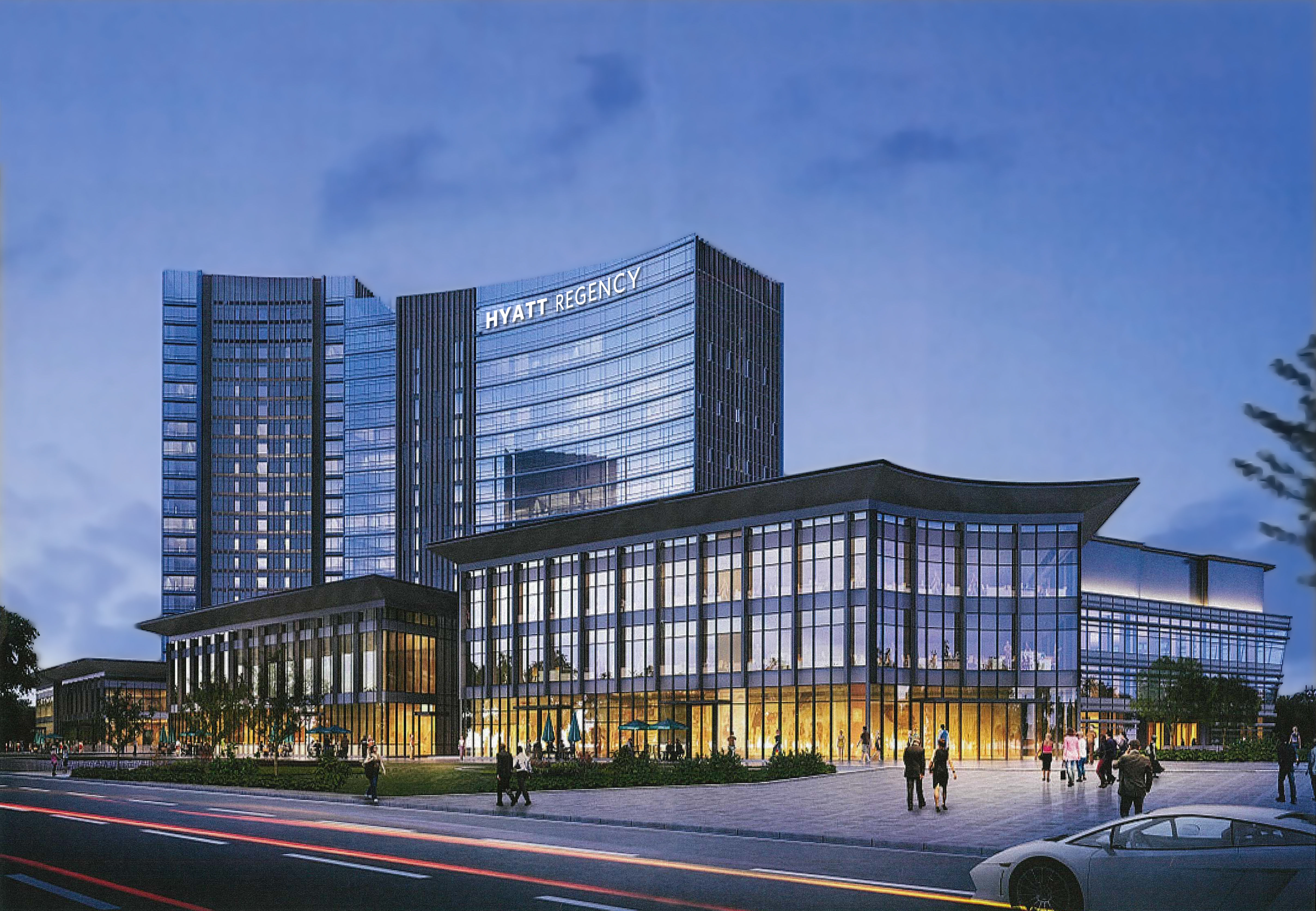 Lakefront Hyatt Regency hotel opens in Shanghai