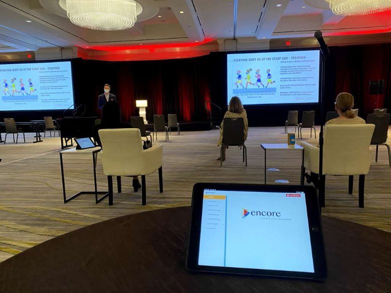 Marriott: Hotel group and hybrid meetings instructor?