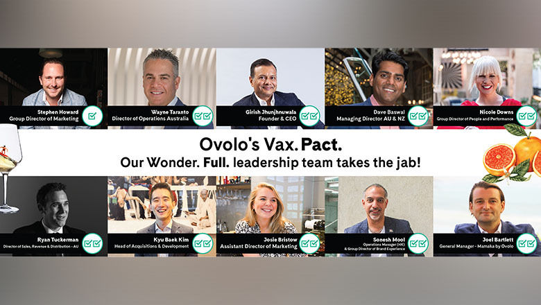 Ovolo Hotels makes 'vax pact'