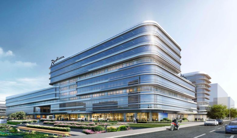 Radisson landing at Beijing Daxing International Airport