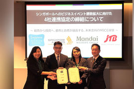 Singapore partners target Japan’s MICE market