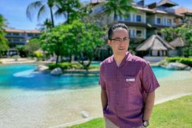 This GM gets down to business at this Bali resort