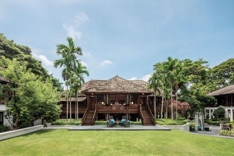 Fly in a private jet and into your exclusive 1800s Thai mansion