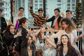 Are business events ending the year on a high or a low?