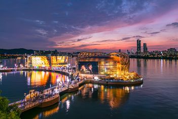 Down by Seoul’s Han River, a unique venue awaits