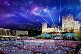 Mega outdoor venue rising in Macao