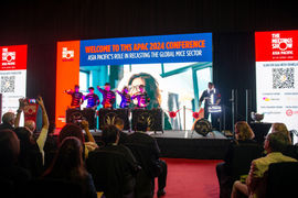 Asia now offers more total venue space than Europe