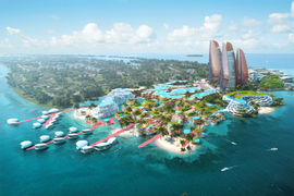 New financial and conference hub rising in the Maldives