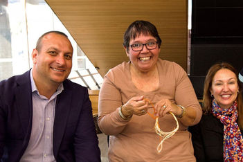 ICC Sydney staff engage in aboriginal cultural lessons