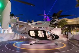 Flying taxis are soon coming to Dubai