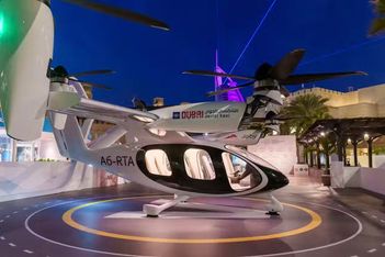 Flying taxis are soon coming to Dubai