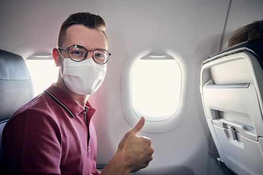 Staying safe on a plane in Covid times