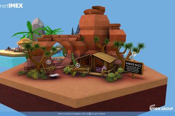 Desert island networking event