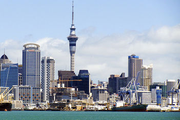 Convention centre in Auckland goes up in flames