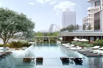 Four Seasons parks by the river