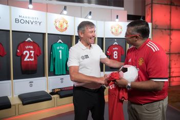 Mooncakes with Manchester United as Bonvoy Moments kick off in Singapore