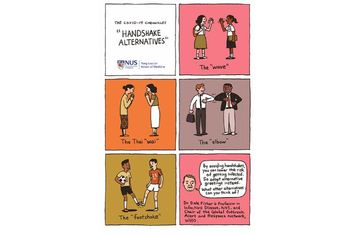 Adapting with the times: handshake alternatives